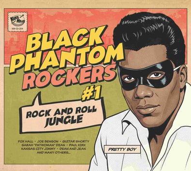 KM-CD-204 - Black Phantom Rockers - Rock and Roll Jungle front web